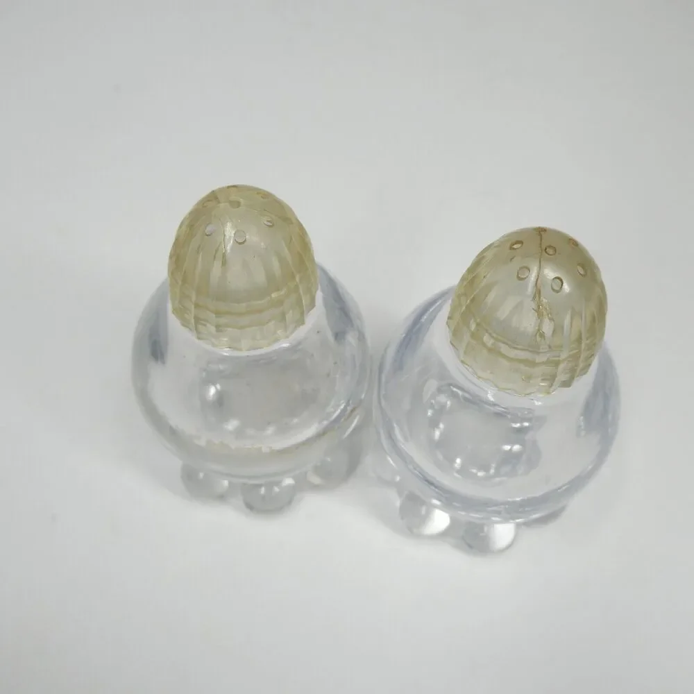 Candlewick Salt & Pepper Shakers Pair Imperial Glass Clear
